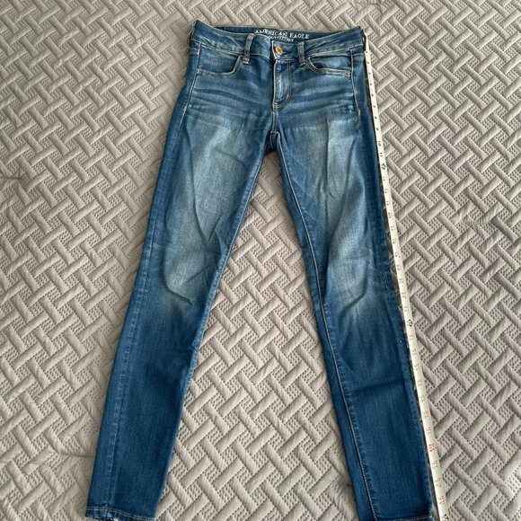 American Eagle Light Blue Super Stretch X Jeggings - Picture 8 of 8